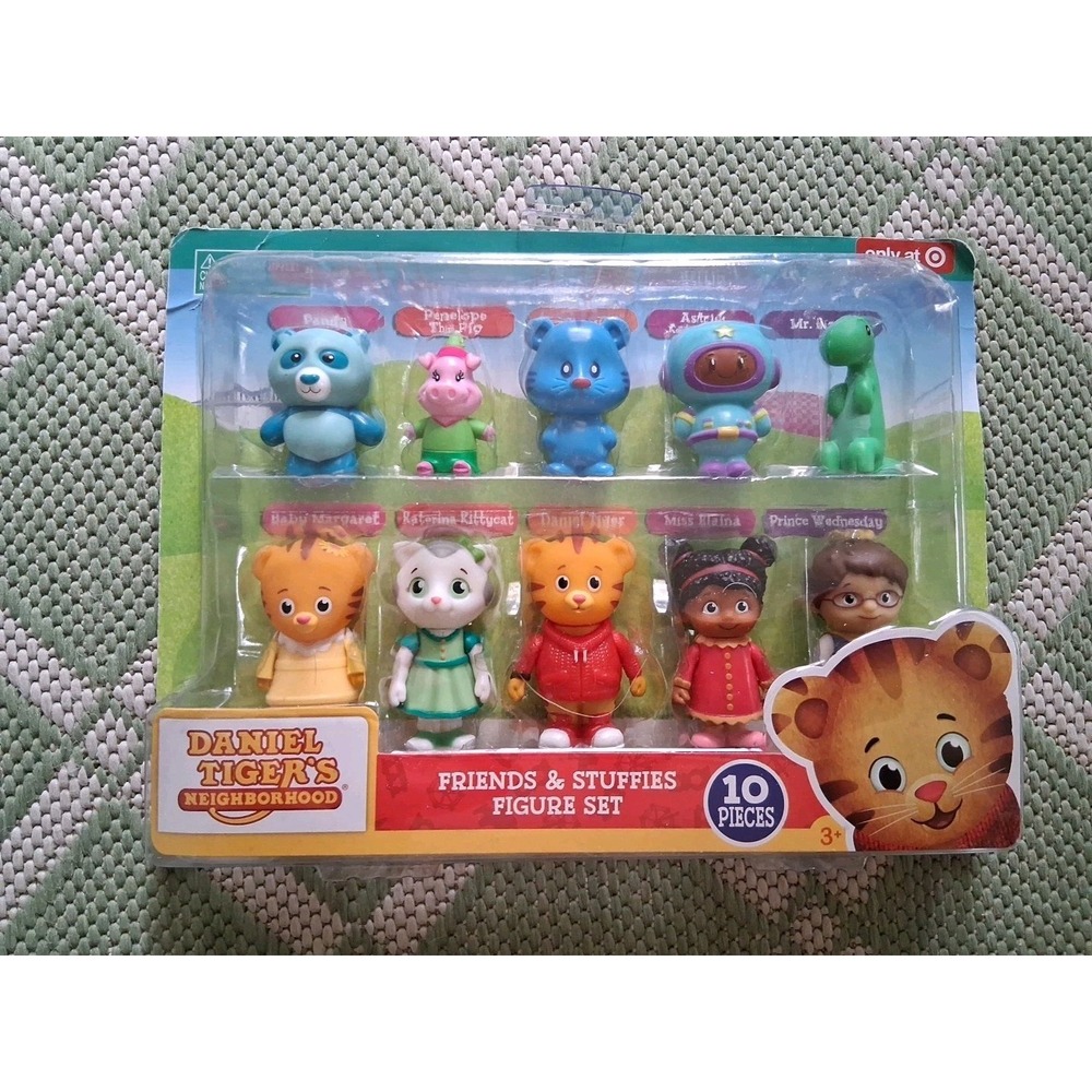 Daniel Tiger's Neighborhood Friends & Stuffies 10 Figure Set JAKKS Pacific